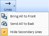 Lines button menu Limes button mneu